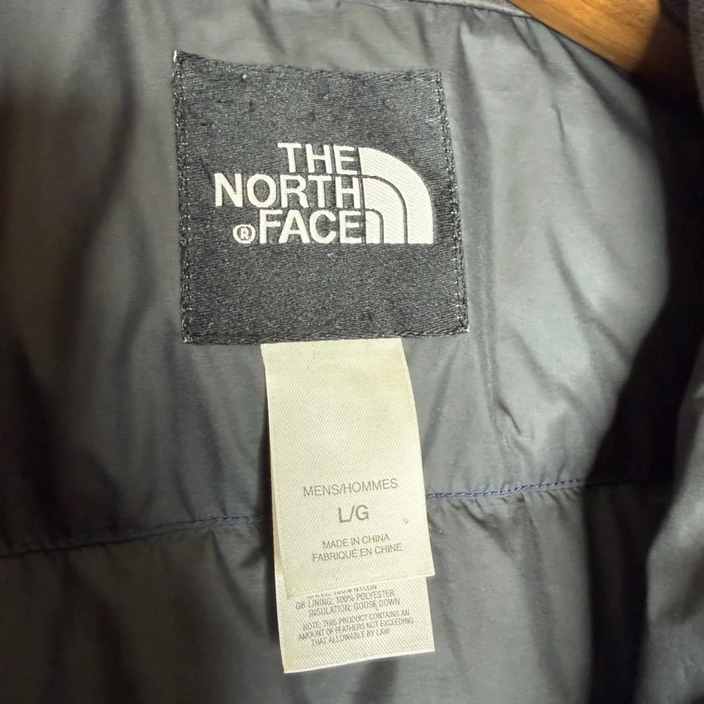 The North Face 550-Fill Down Puffer Jacket Size L – Blue Bacardí Edition